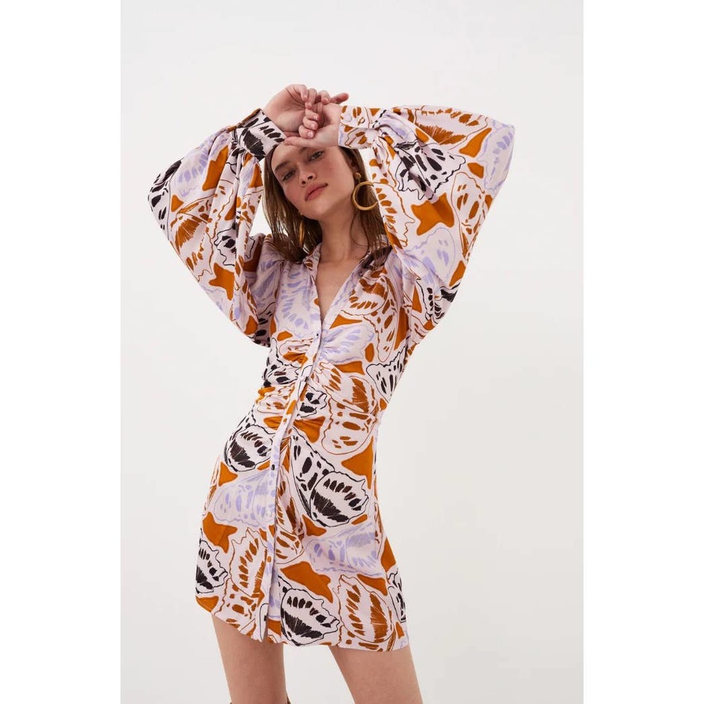 NWT for Love & Lemons Esmeralda Mini Dress Size S